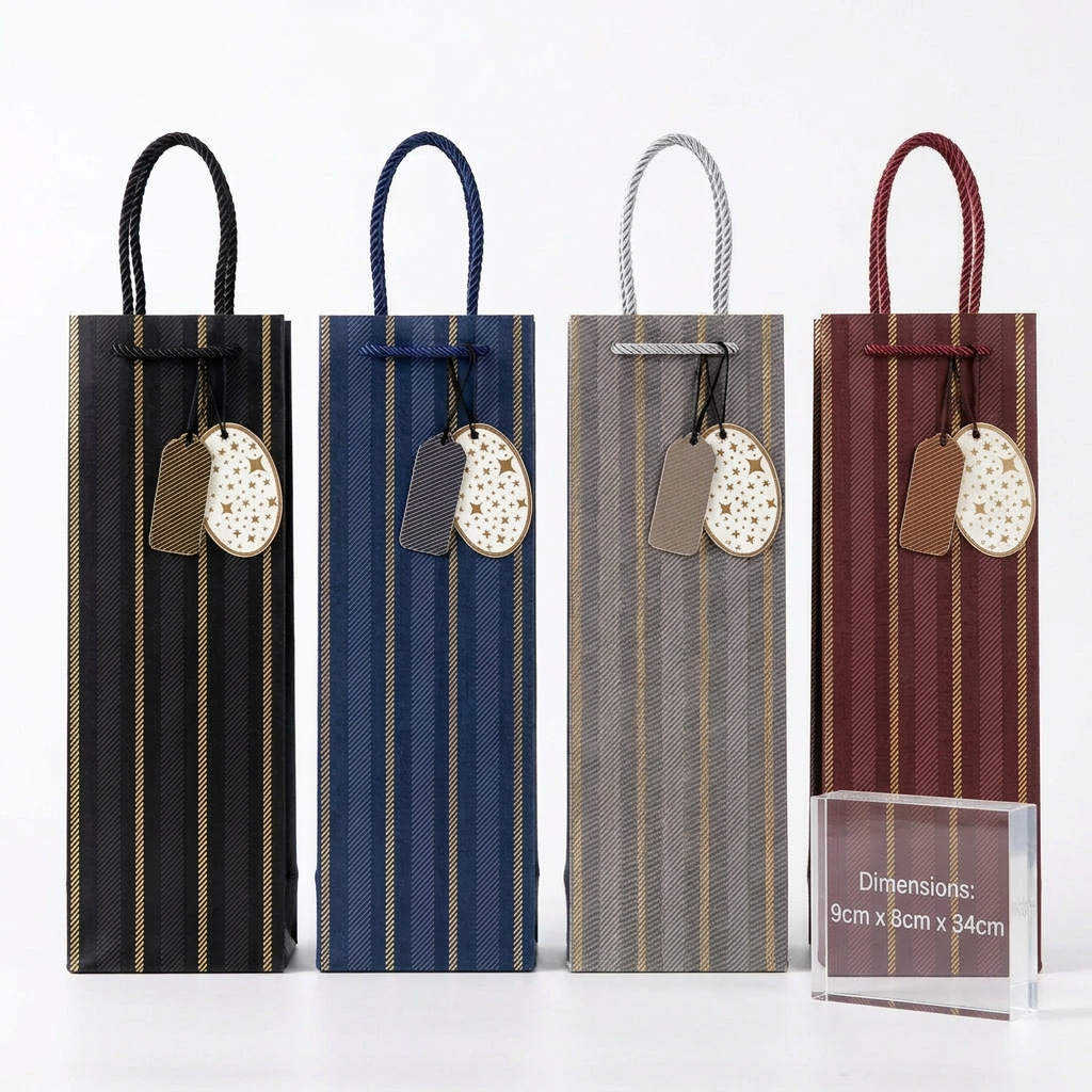 12 Pack de Bolsa para vino, 36x12x10cm
