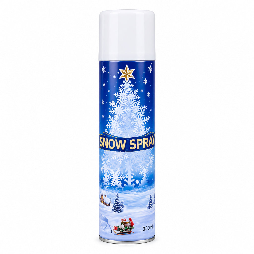 Pack de 48 - Spray de nieve decorativa 350 ml para Navidad