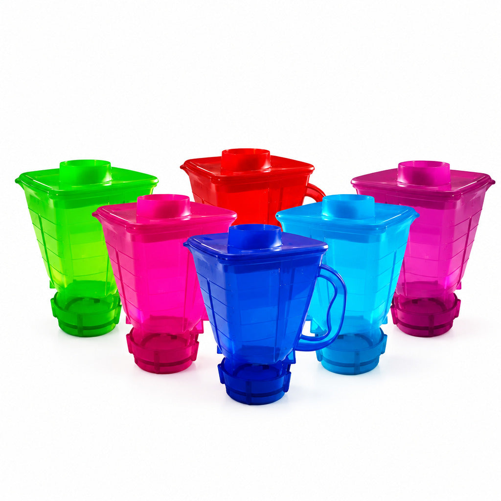 LICUABABY 750ML Multicolor Pack de 24 – Vasos para Michelada y Coctelería