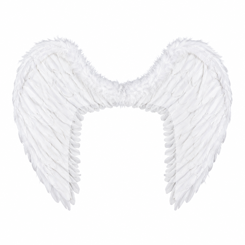 Alas de ángel 80 cm, ideal para disfraz de Halloween