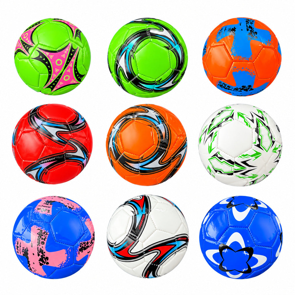 Set de 12 Balones de Fútbol Mini N.º 2 Multicolor Surtidos