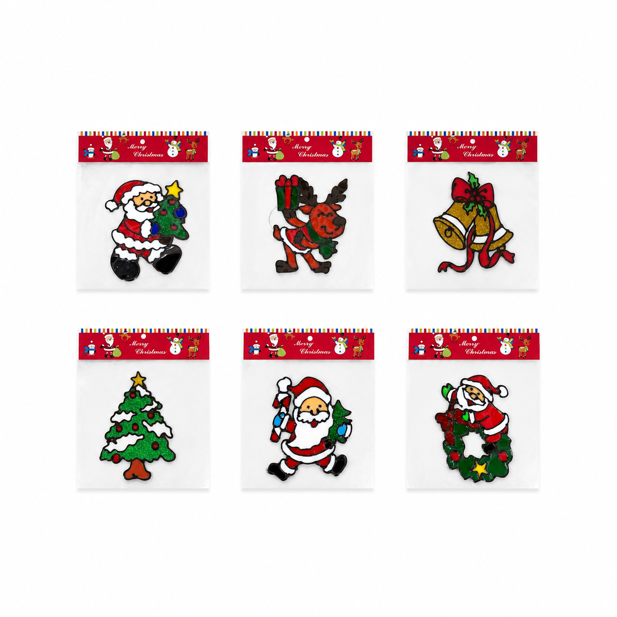 Pack de 50 - STICKERS DECORATIVOS DE GOMA