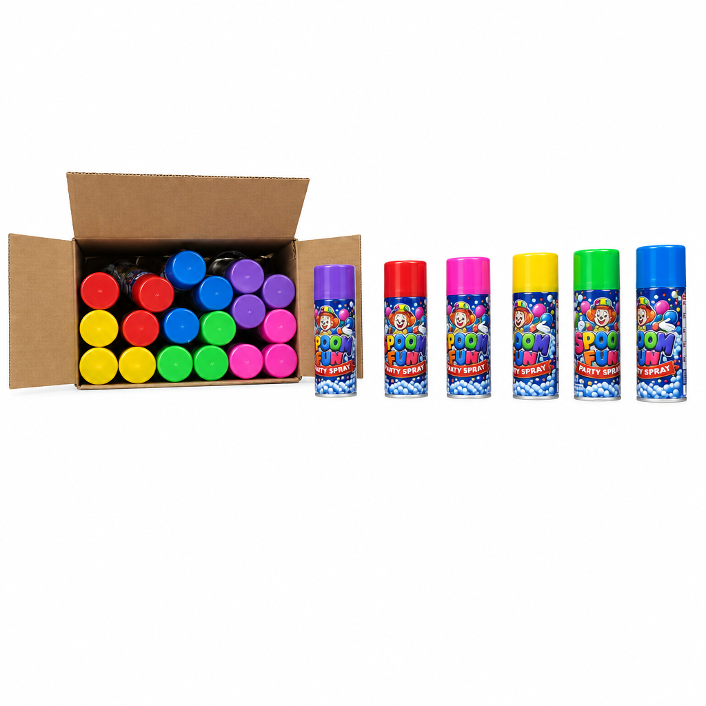 Pack de 24 - Espuma artificial SPOOM FUN multicolor 250 g