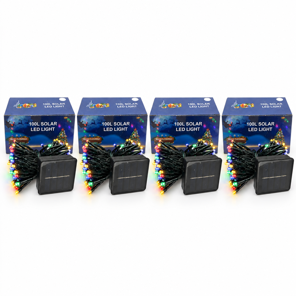 Pack de 4 - Serie 100f solar lineal BLANCO